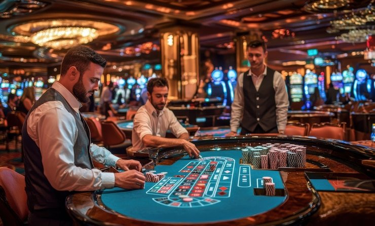 Wild West Gold free-spin round with multiplier display